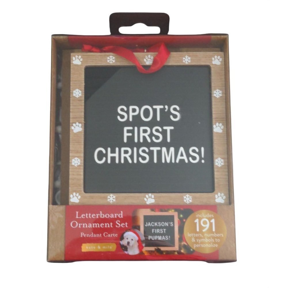 Pet Christmas Ornament Custamize‎ Letterboard New